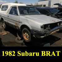 Junkyard 1982 Subaru BRAT