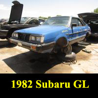 Junkyard 1982 Subaru L Coupe