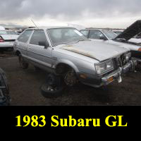 Junkyard 1983 Subaru GL