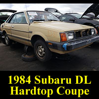 Junkyard 1984 Subaru DL Coupe