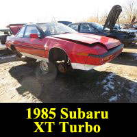 Junkyard 1985 Subaru XT Turbo