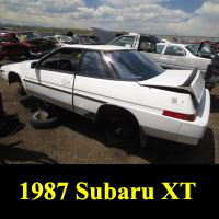 Junkyard 1987 Subaru XT GL