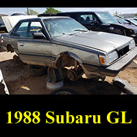 Junkyard 1988 Subaru GL 4WD