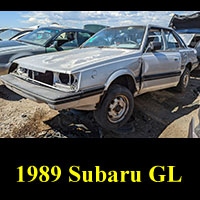 Junkyard 1989 Subaru GL sedan