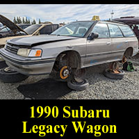 Junkyard 1990 Subaru Legacy wagon