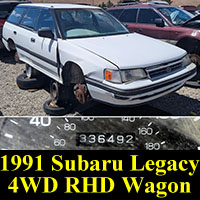 Junkyard 1991 Subaru Legacy RHD