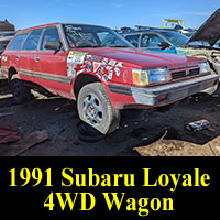 Junkyad 1991 Subaru Loyale wagon