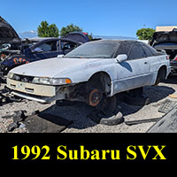 Junkyard 1992 Subaru SVX