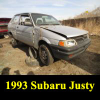 Junkyard 1993 Subaru Justy