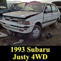 1993 Subaru Justy 4WD