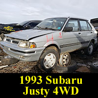 1993 Subaru Justy 4WD