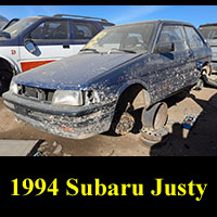 Junkyard 1994 Subaru Justy