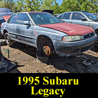 Junkyard 1995 Subaru Legacy sedan