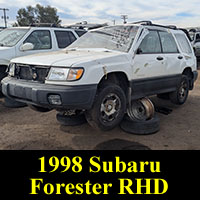Junkyard RHD Subaru Forester