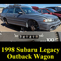 Junkyard 1998 Subaru Legacy Outback Wagon