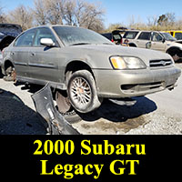 Junkyard 2000 Subaru Legacy GT Sedan