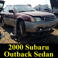 Junkyard 2000 Subaru Outback Sedan