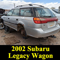 Junkyard 2002 Subaru Legacy Wagon