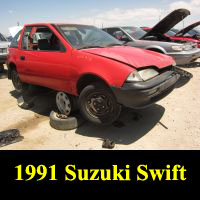 Junkyard 1991 Suzuki Swift