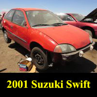 Junkyard 2001 Suzuki Swift