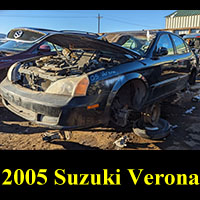 Junked 2005 Suzuki Verona