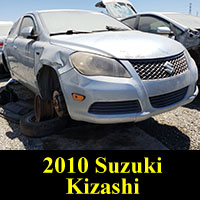 Junkyard 2010 Suzuki Kizashi