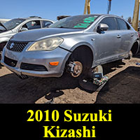 Junkyard 2011 Suzuki Kizashi