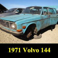 Junkyard 1971 Volvo 140