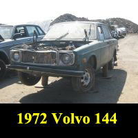 Junkyard 1972 VOlvo 144 E