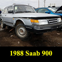 Junkyard 1988 Saab 900S