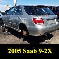 Junkyard 2005 Saab 9-2X