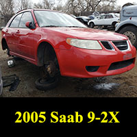 Junkyard 2005 Saab 9-2X