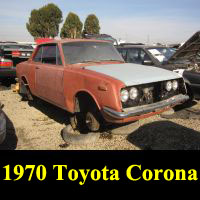 Junkyard 1970 Toyota Corona