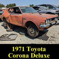 Junkyard 1971 Toyota Corona coupe