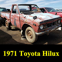 Junkyard 1971 Toyota Hilux Pickup