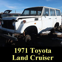 Junkyard 1971 Toyota Land Cruiser