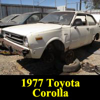 Junkyard 1977 Toyota Corolla