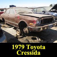 Junkyard 1979 Toyota Cressida