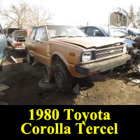 Junkyard 1980 Toyota Tercel