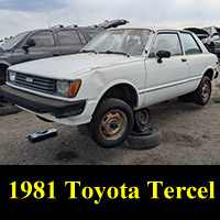 Junkyard 1981 Toyota Tercel