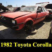 Junkyard 1982 Toyota Corolla