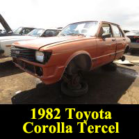 Junkyard 1982 Toyota Tercel