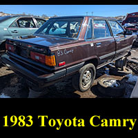 Junkyard 1983 Toyota Camry