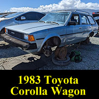 Junkyard 1983 Toyota Corolla wagon