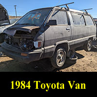 Junkyard 1984 Toyota Master Ace Surf van