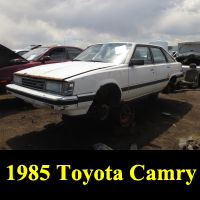 Junkyard 1985 Toyota Camry