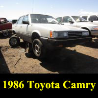 Junkyard 1986 Toyota Camry