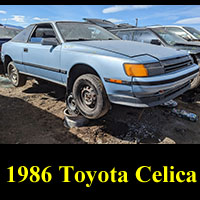 Junkyard 1986 Toyota Celica