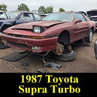 Junkyard 1987 Toyota Supra Turbo
