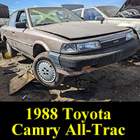 Junkyard 1988 Toyota Camry